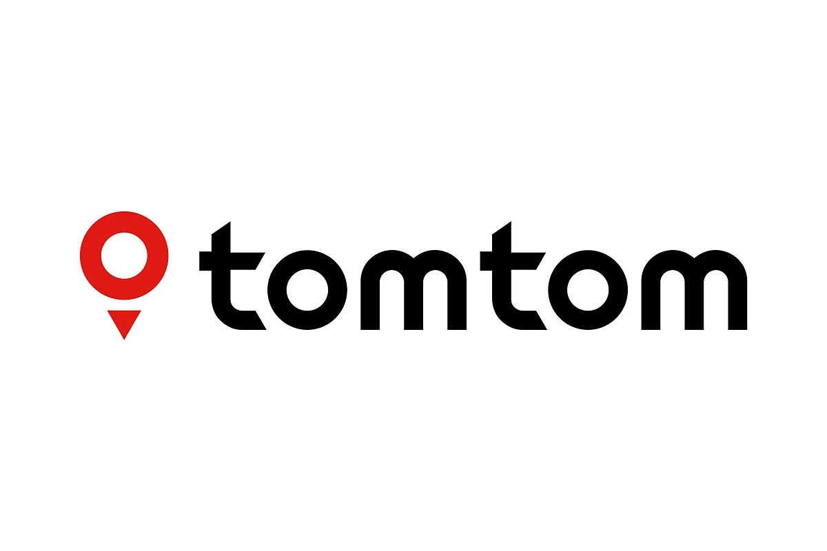 Photo du logo de la marque TomTom, l'x géant des GPS aujourd'hui en crise de modèle