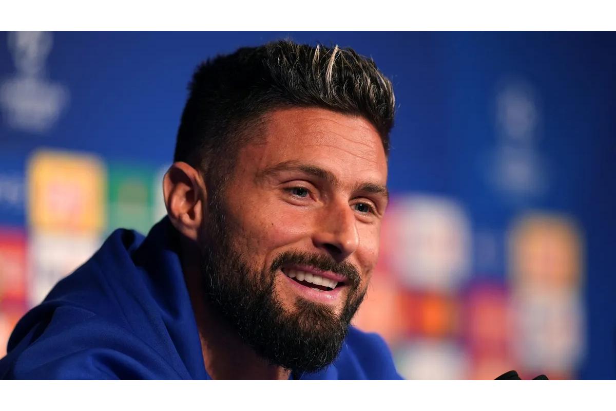 Photo de l'ex international de l'équipe de de France de football, Olivier Giroud